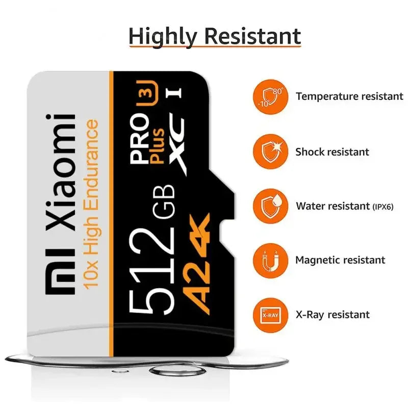Xiaomi High Speed Memory Card 1TB 2TB Micro TF SD Card 128GB 256GB