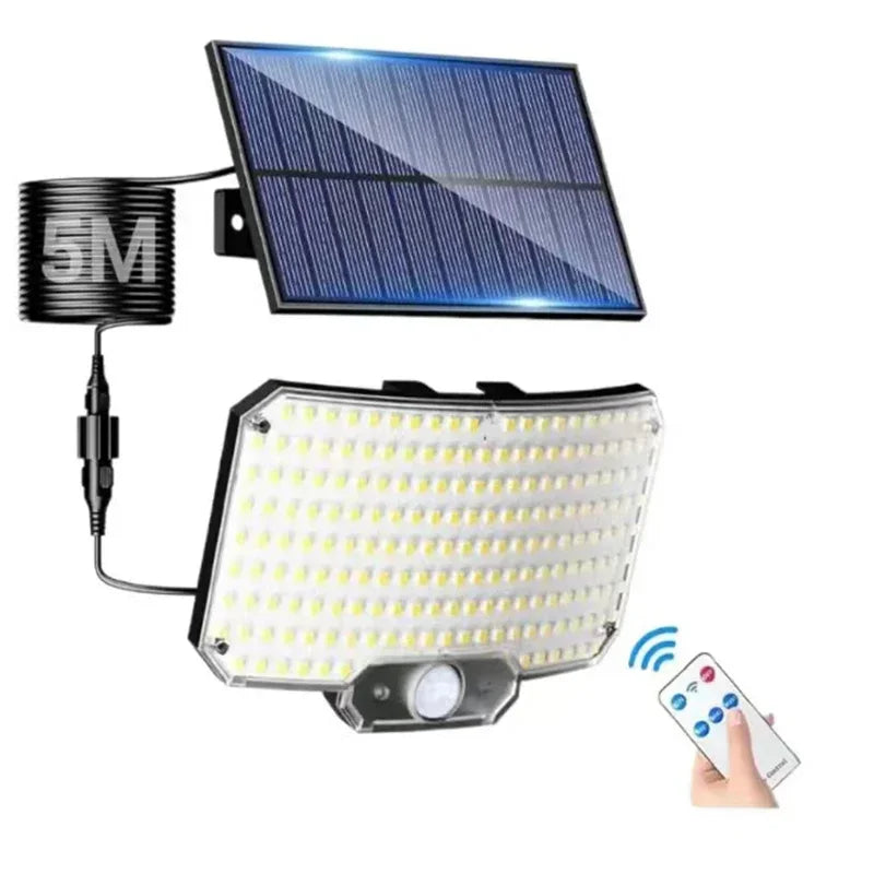 Solar Light Outdoor Super Bright Motion Sensor Solar Strong Power LED Garden Wall Lamp