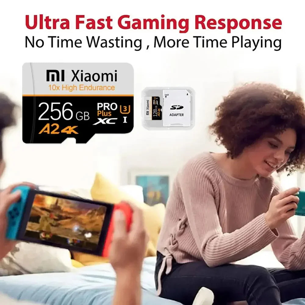 Xiaomi High Speed Memory Card 1TB 2TB 128GB 256GB TF Card For Camera Surveillance Devices