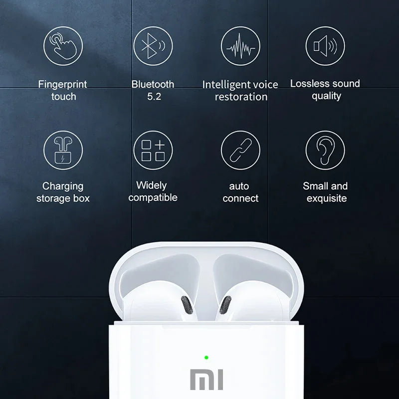 Xiaomi Wireless Earphones Bluetooth Headset TWS 5.2 Sport Earbuds Waterproof