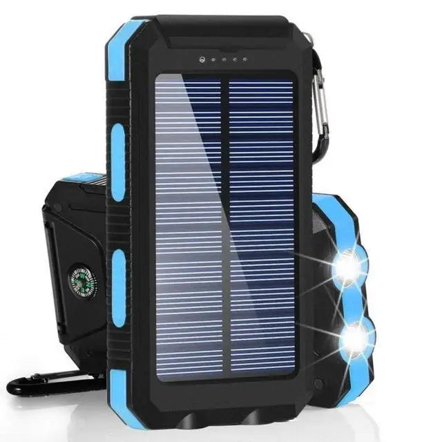 Solar Power Bank 80000mAh Portable Charging Powerbank