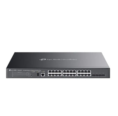 TP LINK L3 Managed Switch SG5428XMPP PoE++ Switch with 4 10G Slots