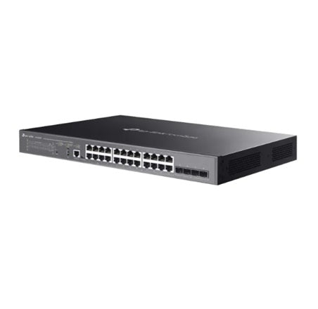 TP LINK L3 Managed Switch SG5428XMPP PoE++ Switch with 4 10G Slots
