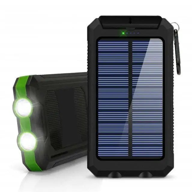 Solar Power Bank 80000mAh Portable Charging Powerbank