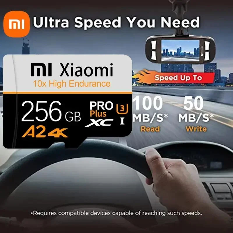 Xiaomi High Speed Memory Card 1TB 2TB Micro TF SD Card 128GB 256GB
