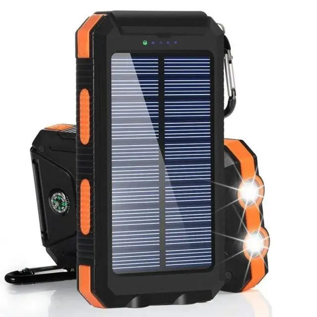 Solar Power Bank 80000mAh Portable Charging Powerbank