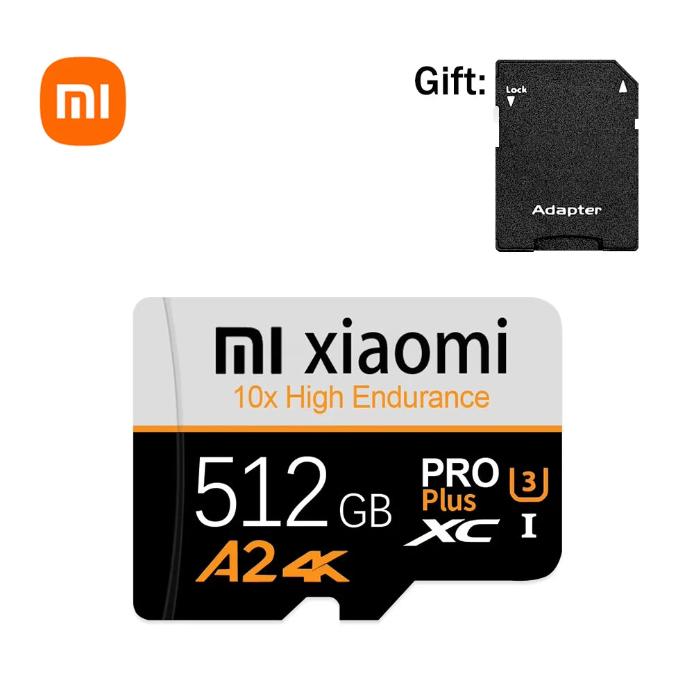 Xiaomi High Speed Memory Card 1TB 2TB Micro TF SD Card 128GB 256GB