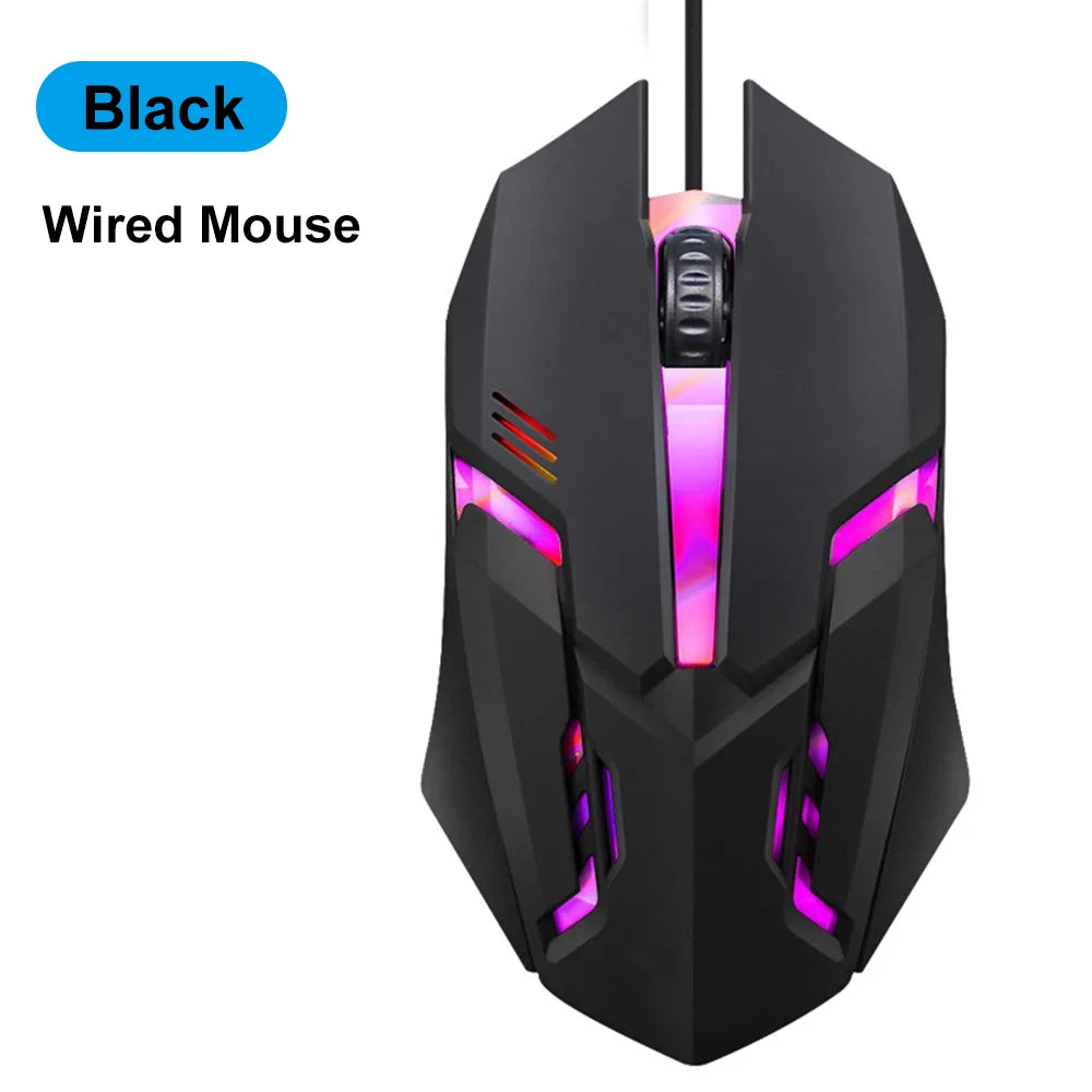 Bluetooth 5.2 Mouse RGB 2.4G Wireless Mouse Dual-Mode